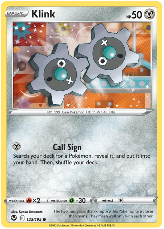 Klink (123/195) - Silver Tempest
