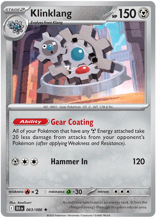 Klinklang [Holo] (063/086) - Black Bolt