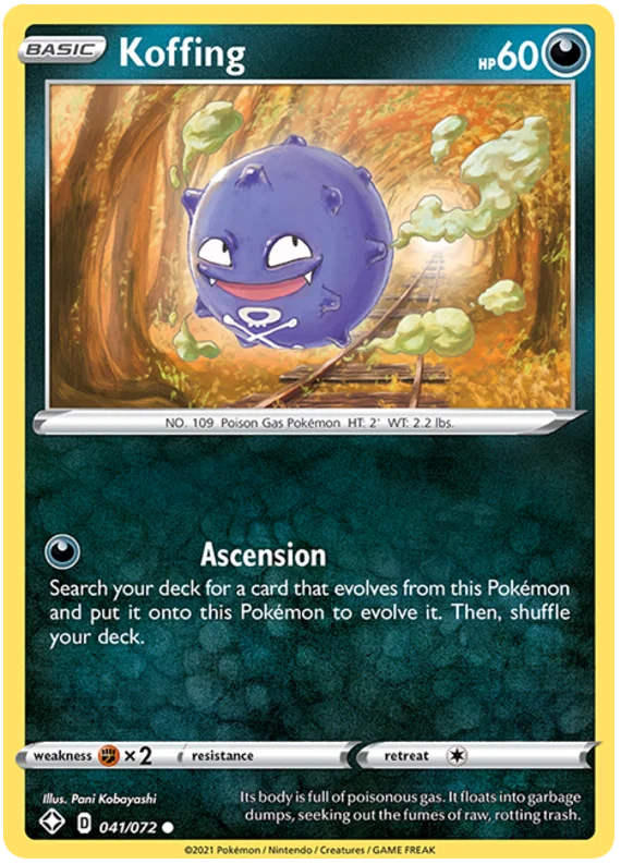 Koffing (041/072) - Shining Fates