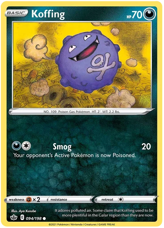 Koffing (094/198) - Chilling Reign