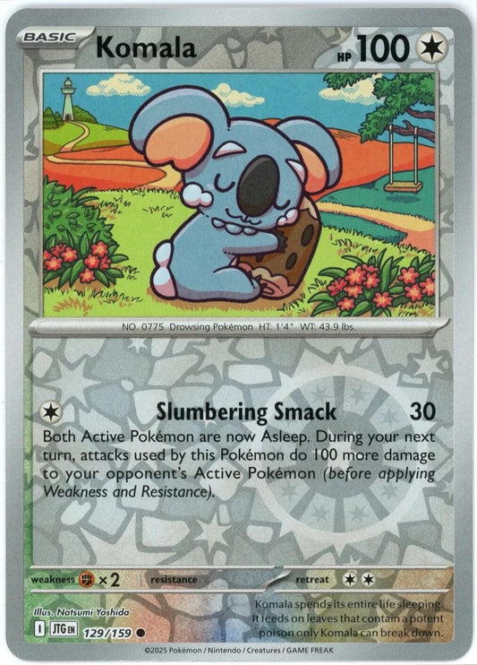 Komala Reverse Holo (129/159) - Journey Together