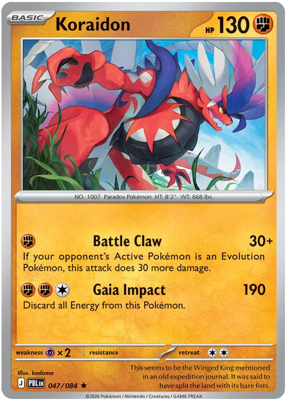 Koraidon [Holo] (047/084) - Pitch Black