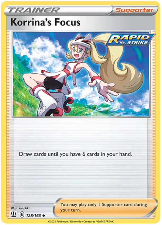 Korrina’s Focus [Reverse Holo] (128/163) - Battle Styles