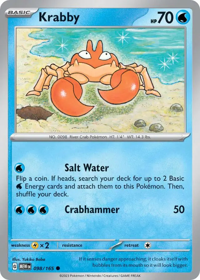 Krabby (098/165) - 151