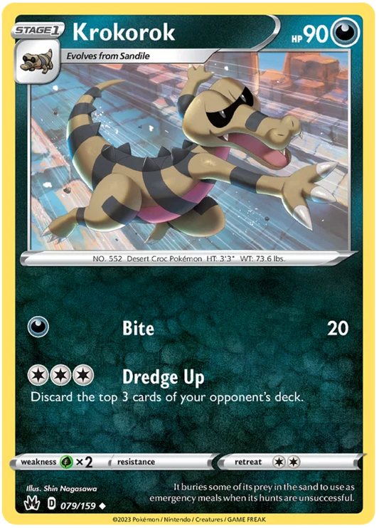 Krokorok (079/159) - Crown Zenith