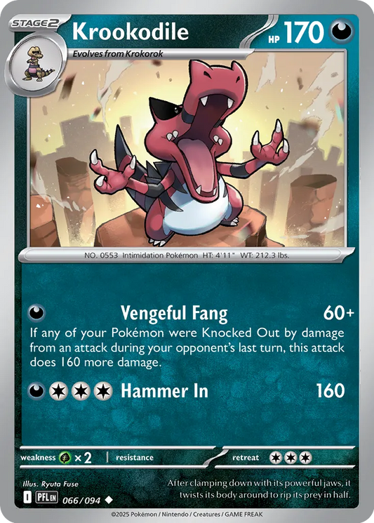 Krookodile (066/094) - Phantasmal Flames