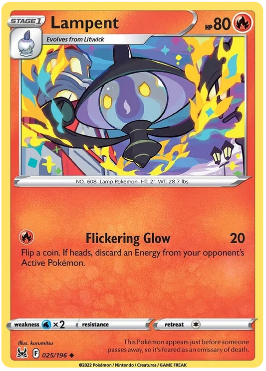 Lampent (025/196) - Lost Origin