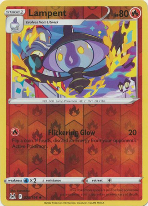 Lampent Reverse Holo (025/196) - Lost Origin