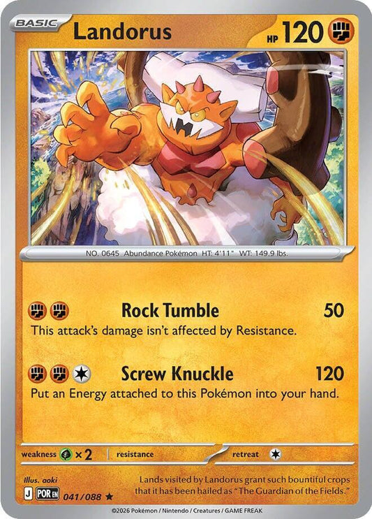 Landorus [Reverse Holo] (041/088) - Perfect Order