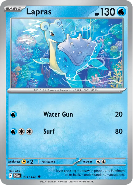 Lapras (031/142) - Stellar Crown