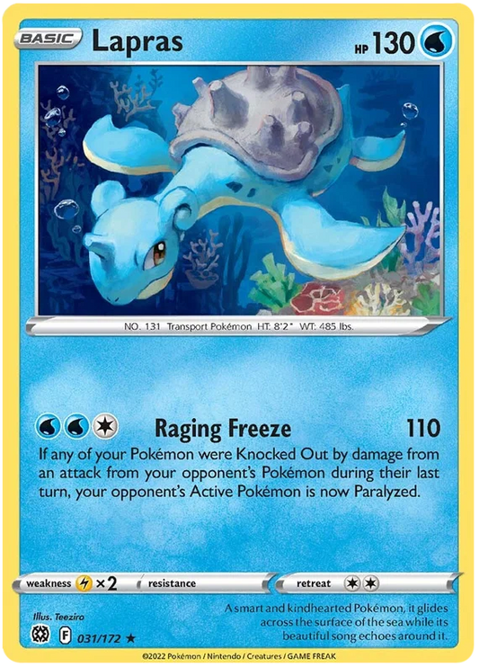 Lapras (031/172) - Brilliant Stars
