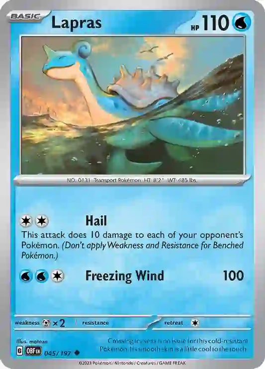 Lapras (045/197) - Obsidian Flames