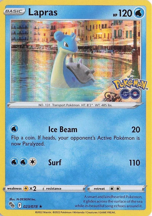Lapras Holo (023/078) - Pokémon Go