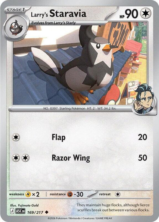 Larry's Staravia (169/217) - Ascended Heroes