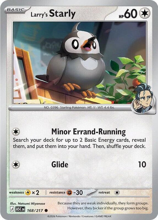 Larry's Starly (168/217) - Ascended Heroes
