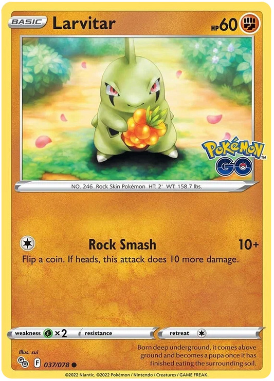 Larvitar (037/078) - Pokémon Go