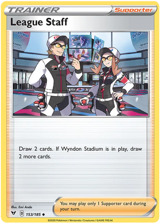 League Staff (153/185) - Vivid Voltage