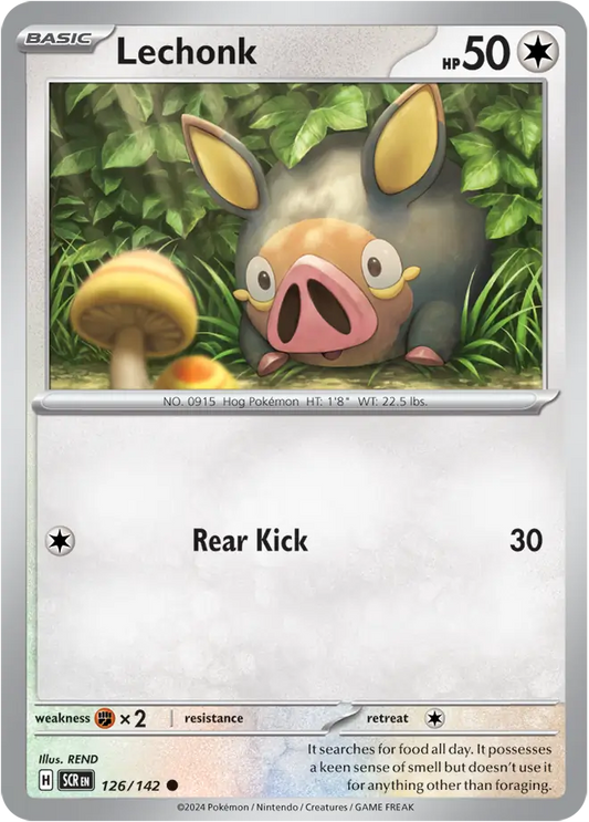 Lechonk (126/142) - Stellar Crown