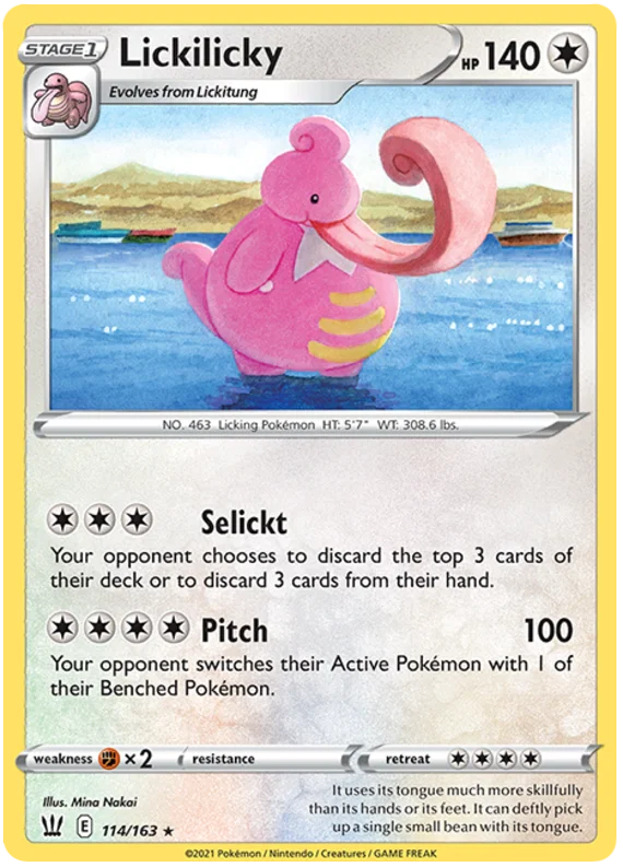 Lickilicky (114/163) - Battle Styles