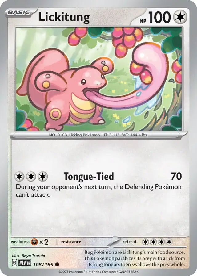 Lickitung (108/165) - 151