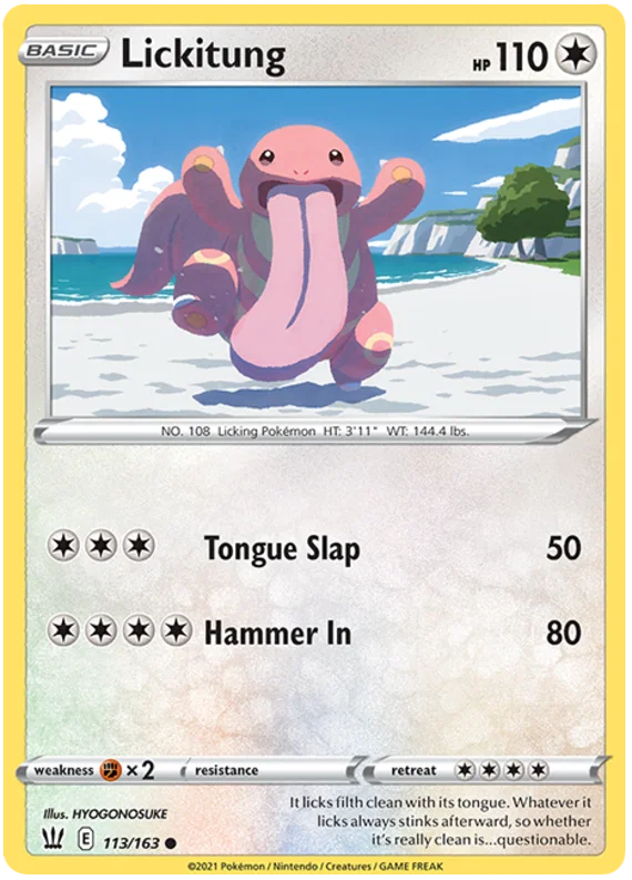 Lickitung (113/163) - Battle Styles