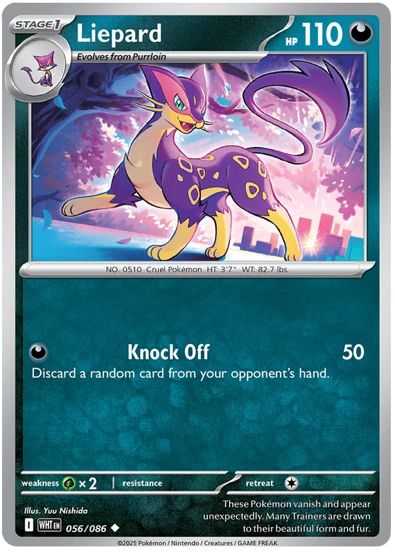 Liepard (056/086) - White Flare