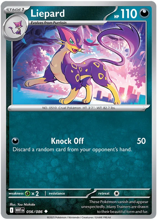 Liepard (056/086) - White Flare