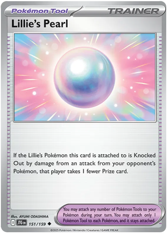 Lillie's Pearl [Reverse Holo] (151/159) - Journey Together