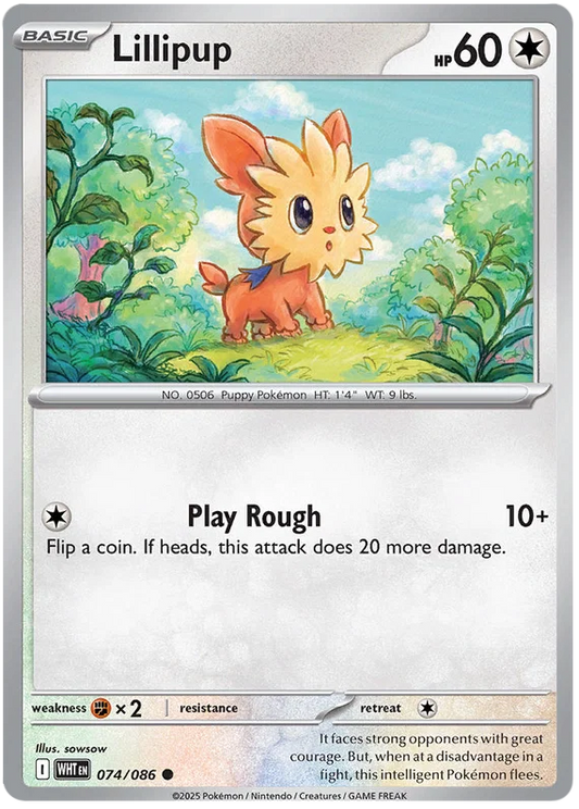 Lillipup (074/086) - White Flare