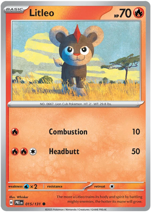 Litleo (015/131) - Prismatic Evolutions