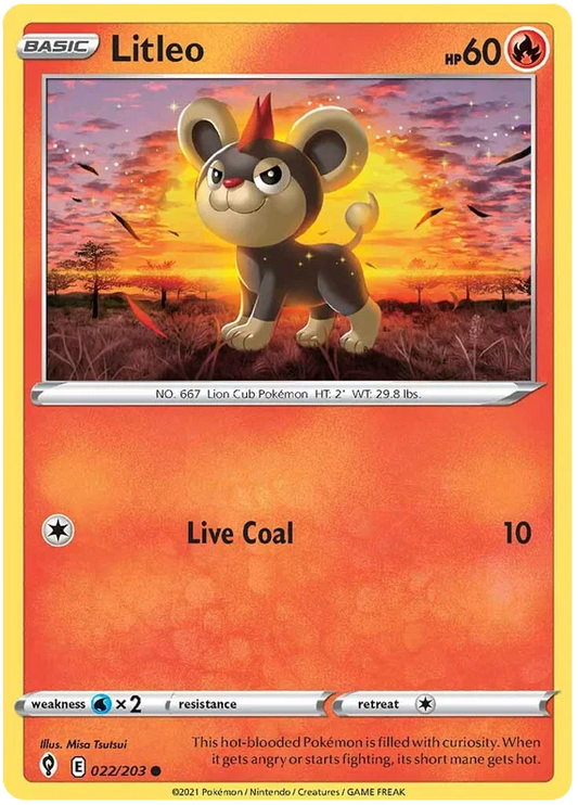 Litleo (022/203) - Evolving Skies