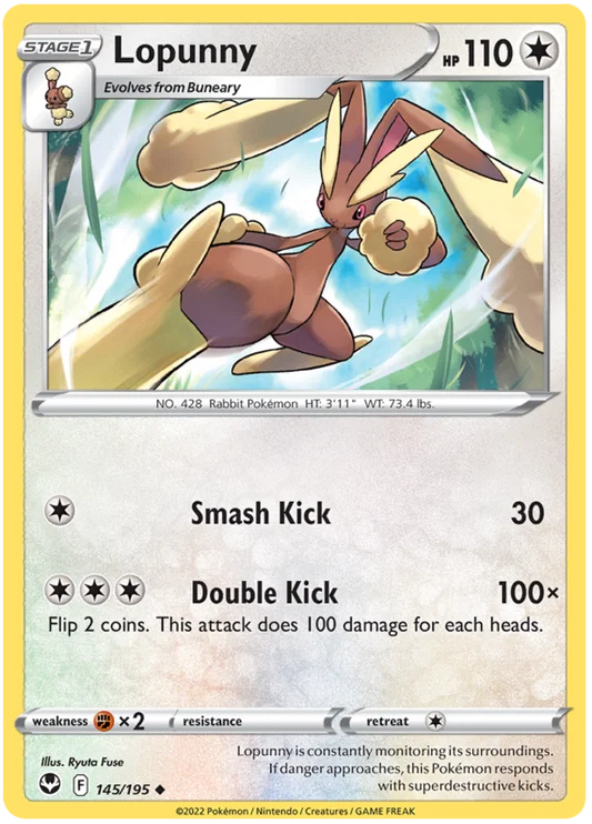 Lopunny (145/195) - Silver Tempest