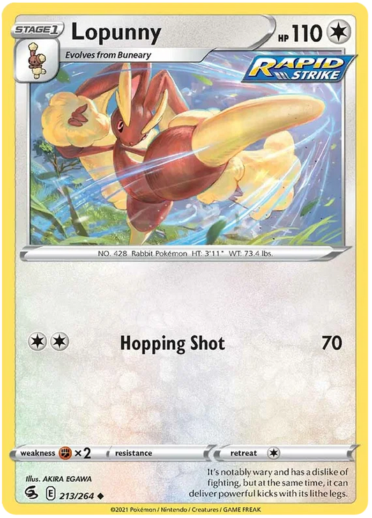 Lopunny (213/264) - Fusion Strike