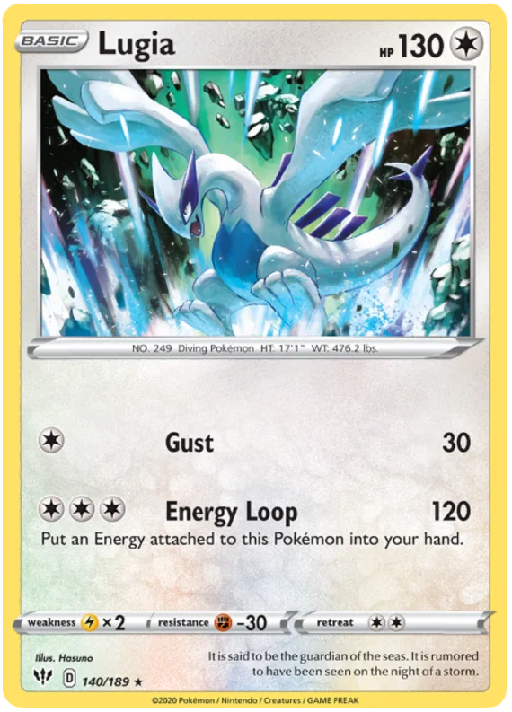 Lugia (140/189) - Darkness Ablaze