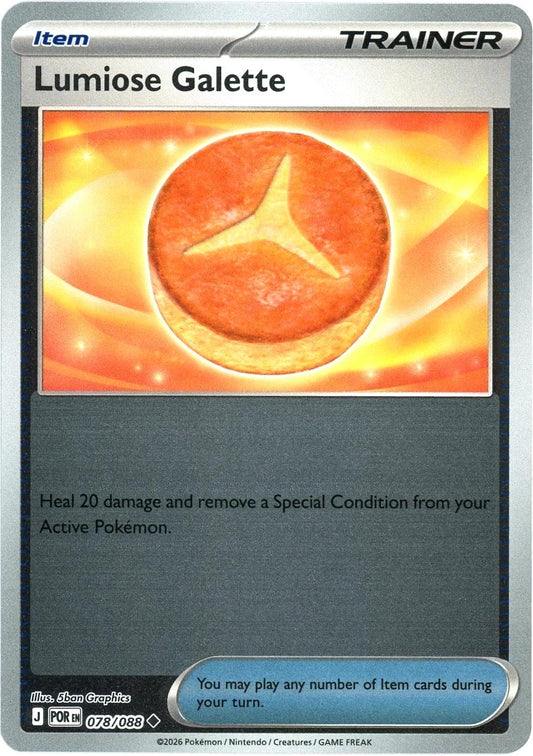 Lumiose Galette Reverse Holo (078/088) - Perfect Order