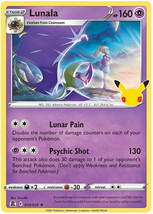 Lunala (015/025) - Celebrations