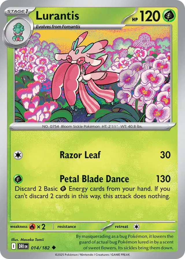 Lurantis (014/182) - Destined Rivals