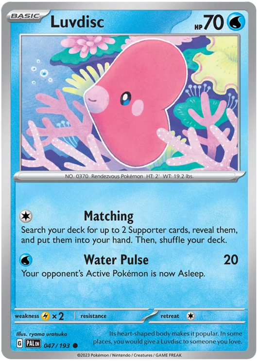 Luvdisc (047/193) - Paldea Evolved