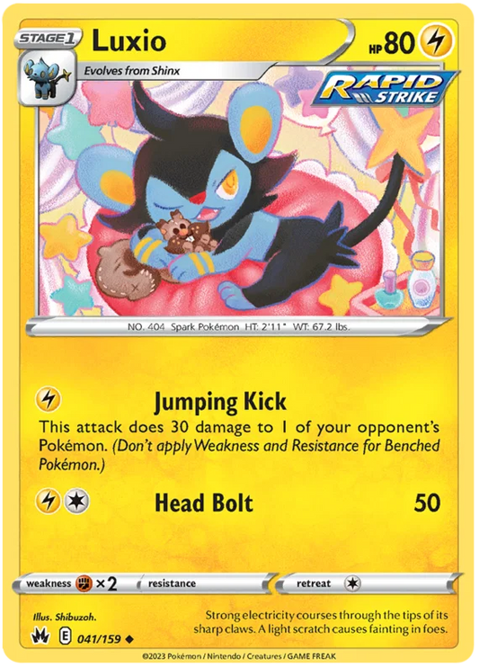 Luxio (041/159) - Crown Zenith