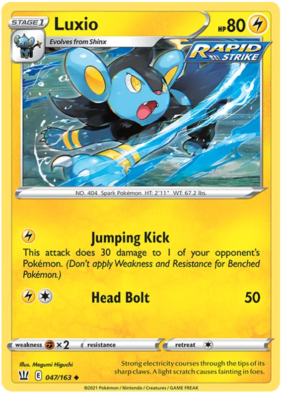 Luxio (047/163) - Battle Styles