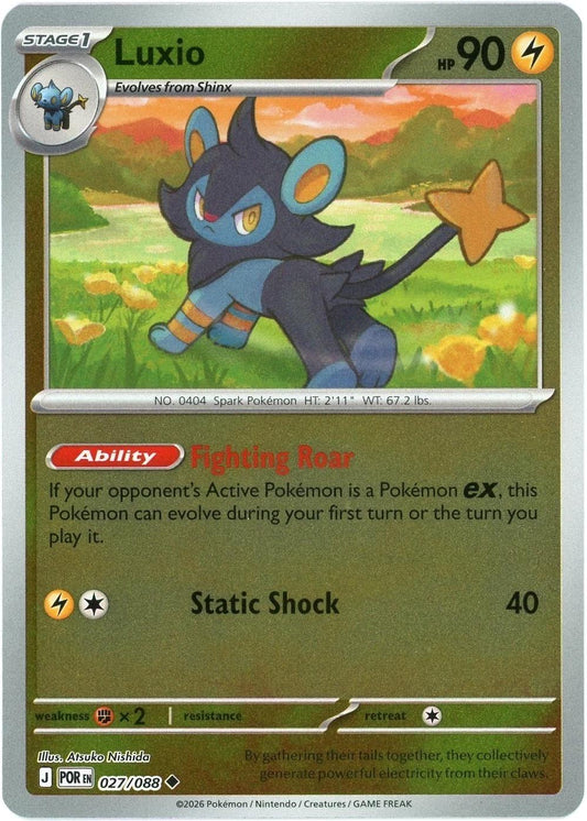 Luxio Reverse Holo (027/088) - Perfect Order