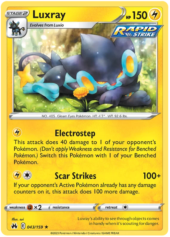 Luxray (043/159) - Crown Zenith
