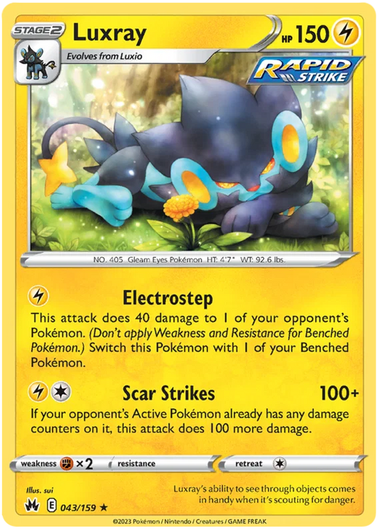 Luxray (043/159) - Crown Zenith