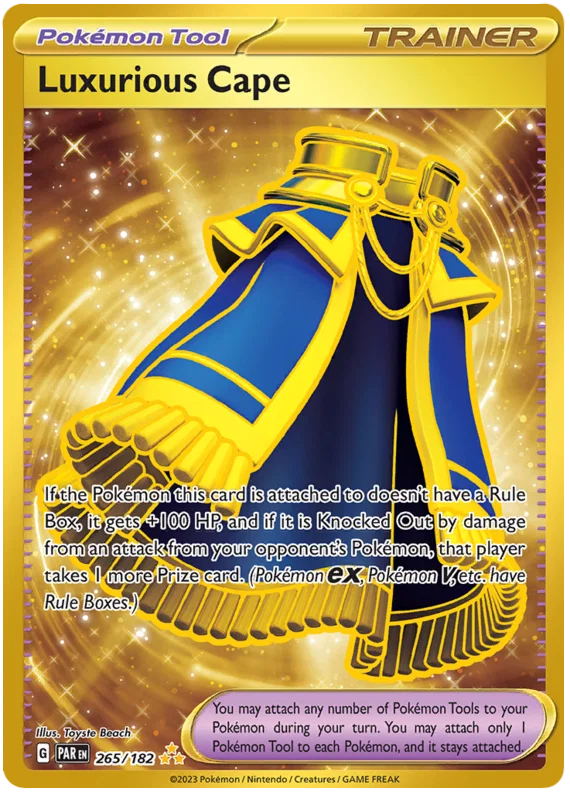 Luxurious Cape (265/167) Hyper Rare - Paradox Rift