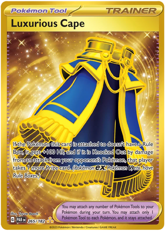 Luxurious Cape (265/167) Hyper Rare - Paradox Rift