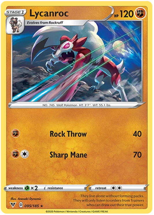 Lycanroc (095/185) - Vivid Voltage