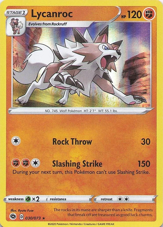 Lycanroc Holo (030/073) - Champion's Path
