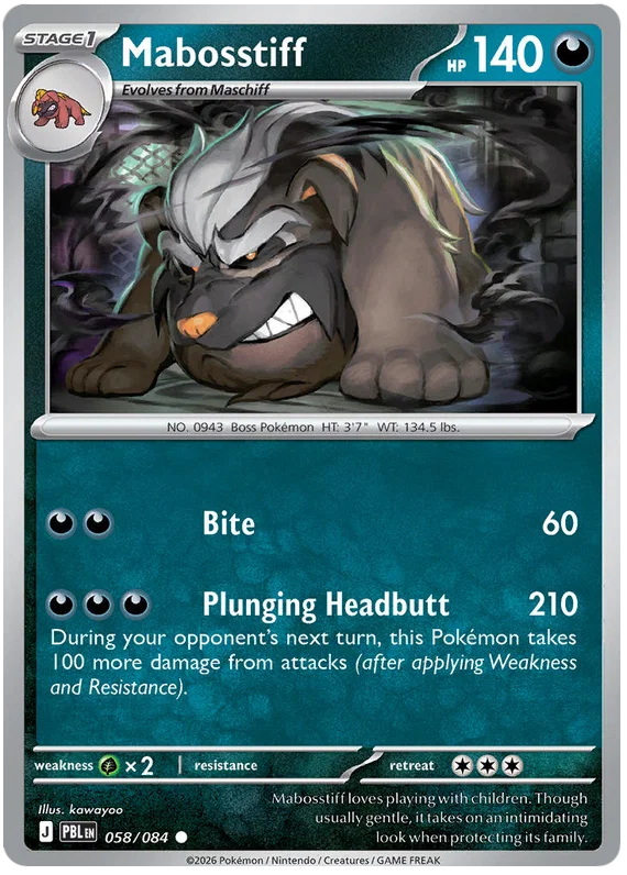 Mabosstiff (058/084) - Pitch Black