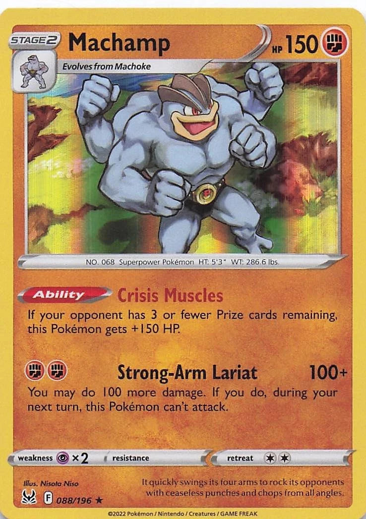 Machamp Holo (088/196) - Lost Origin