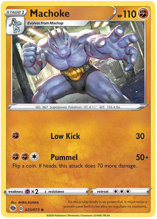 Machoke (025/073) - Champion's Path